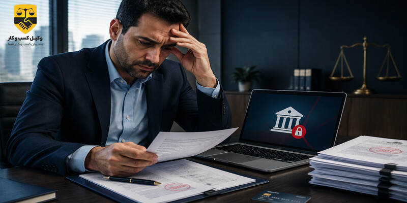 رفع توقیف حساب مالیاتی
