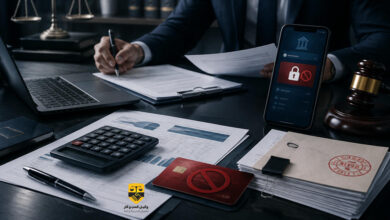 توقیف حساب مالیاتی